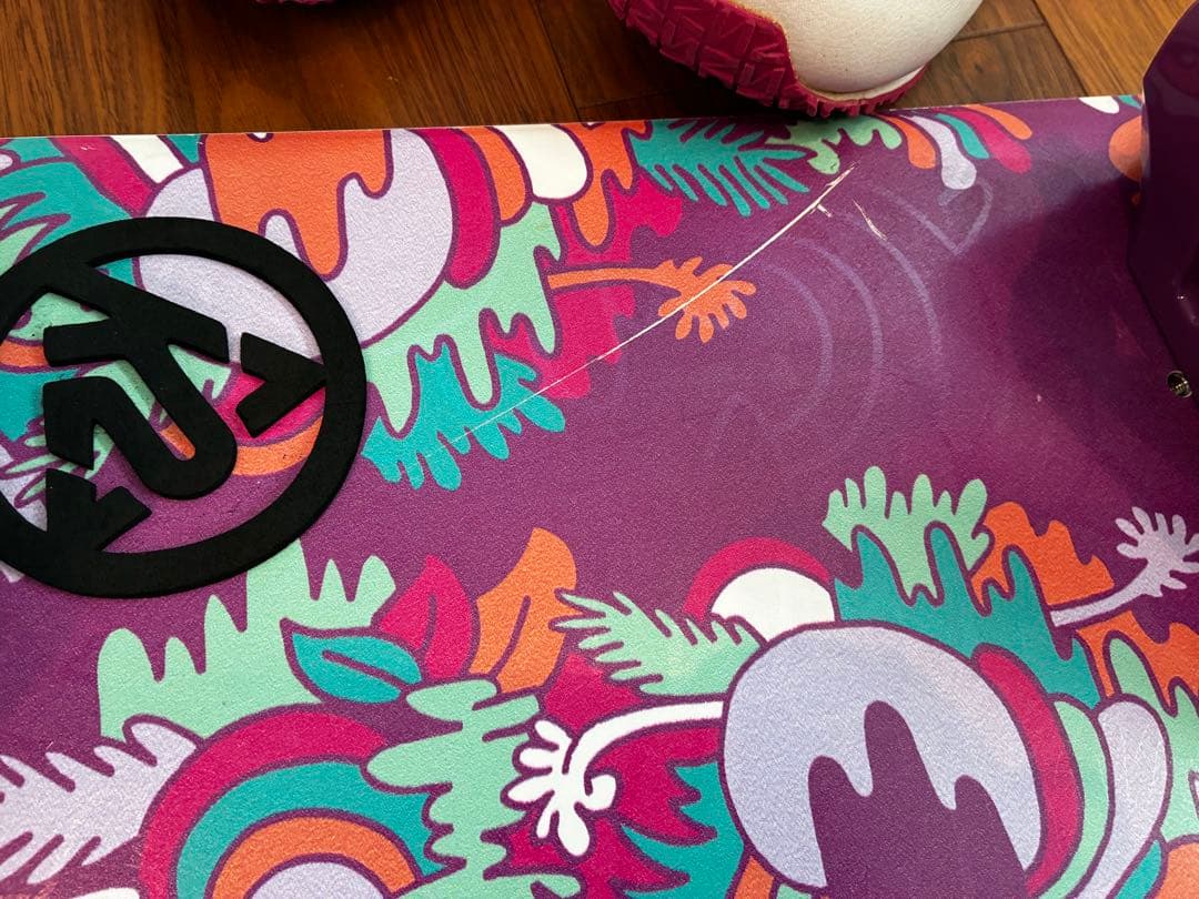 K2 スノーボードセット ピンク/ホワイト