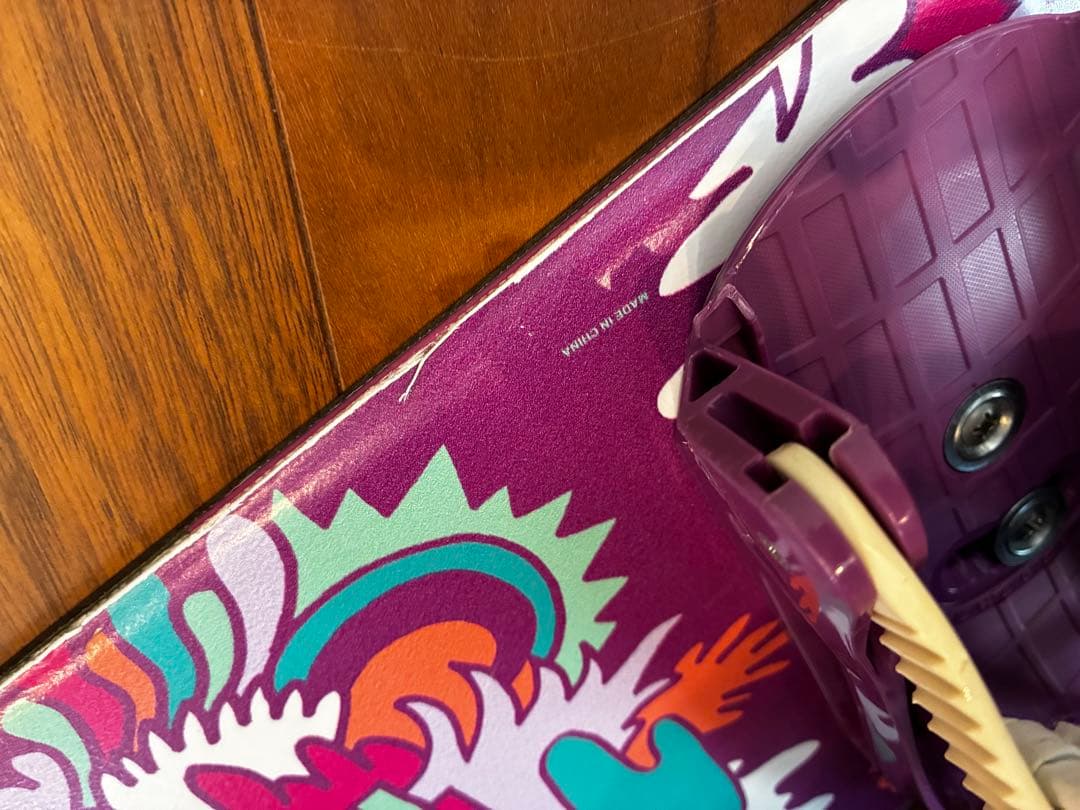 K2 スノーボードセット ピンク/ホワイト