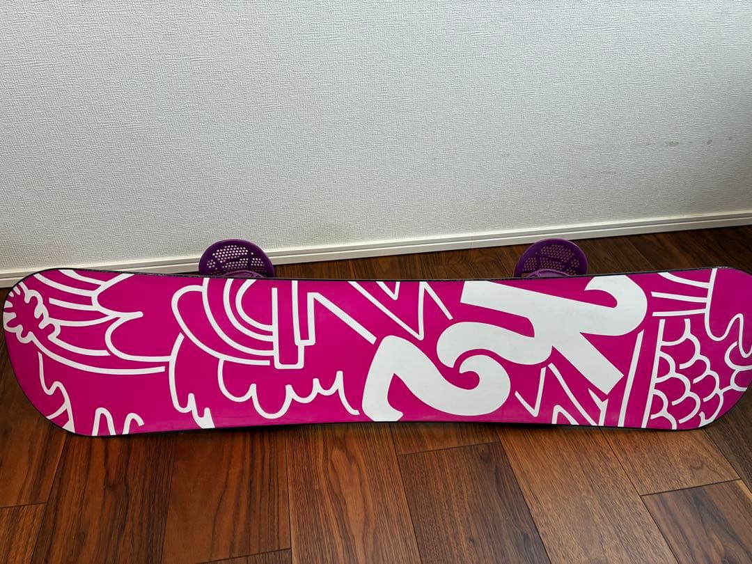 K2 スノーボードセット ピンク/ホワイト