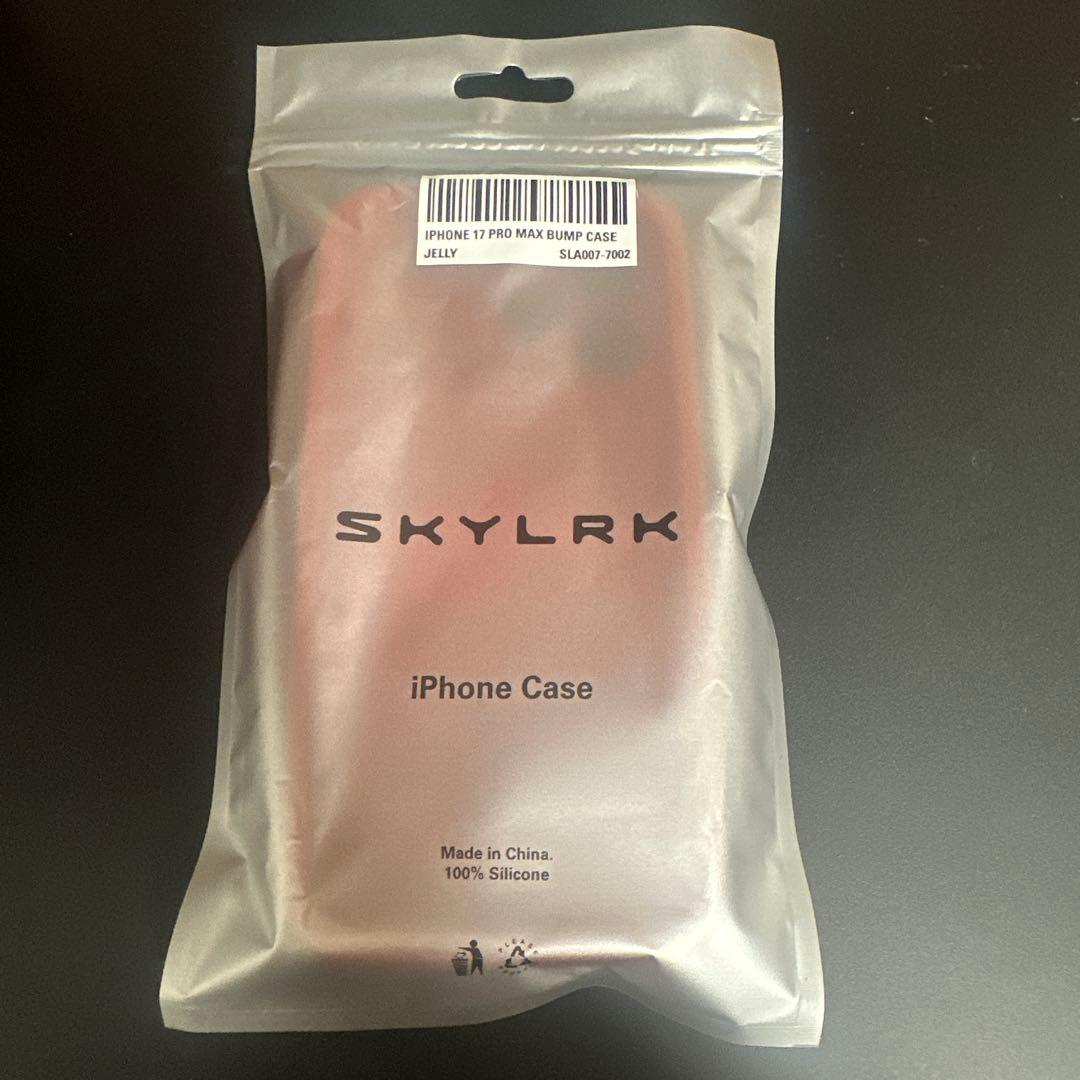 SKYLRK iPhone17 ProMax iPhoneケース 赤／黒