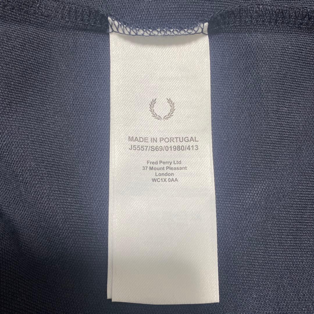 フレッドペリー　トラックジャケット　ネイビー　M