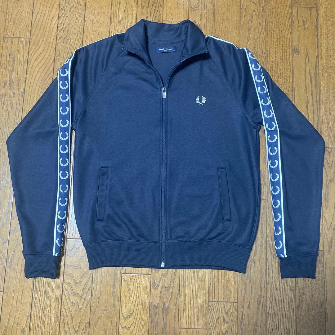 フレッドペリー　トラックジャケット　ネイビー　M