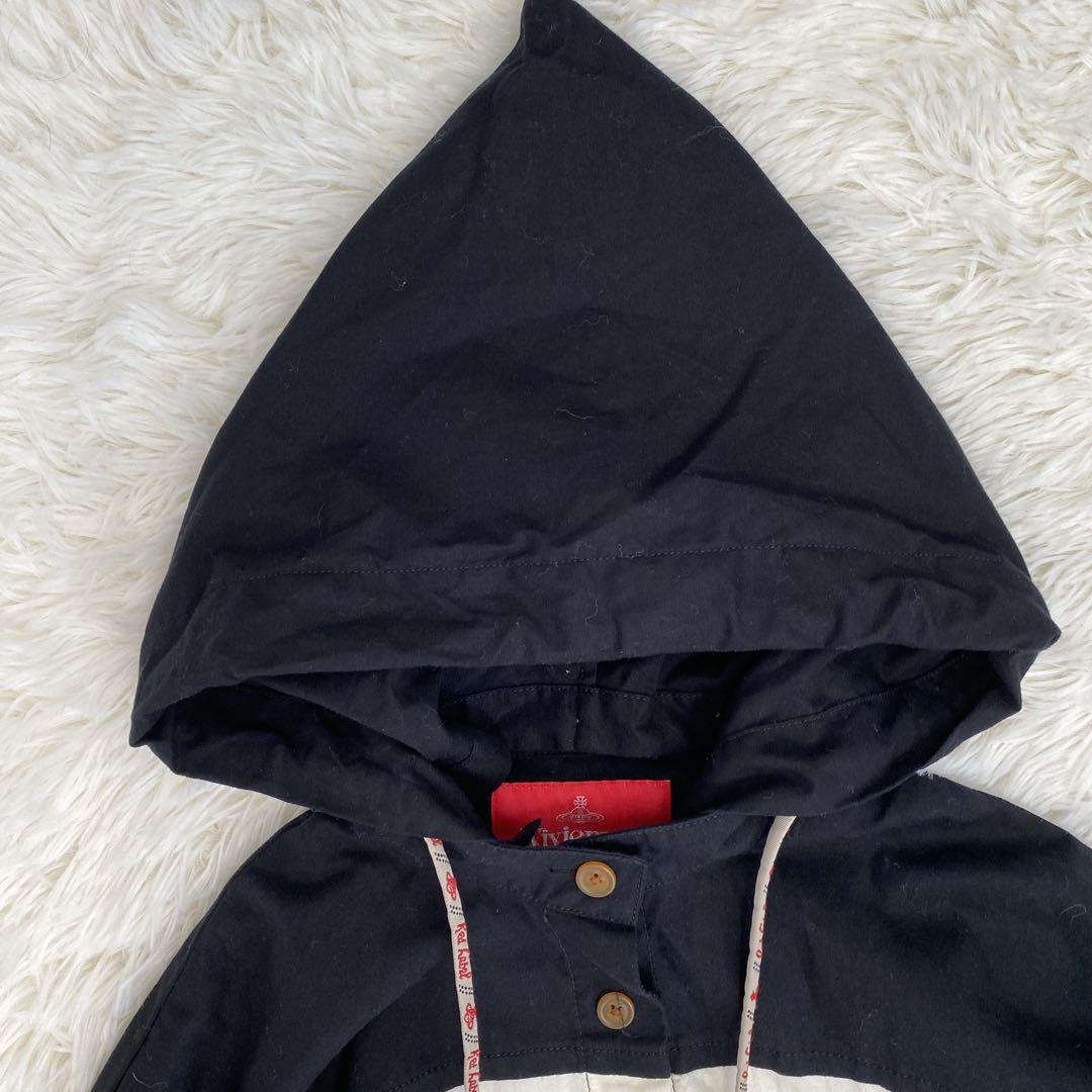 ヴィヴィアンウエストウッド ビッグストライプフーディーシャツドレス ボーダー