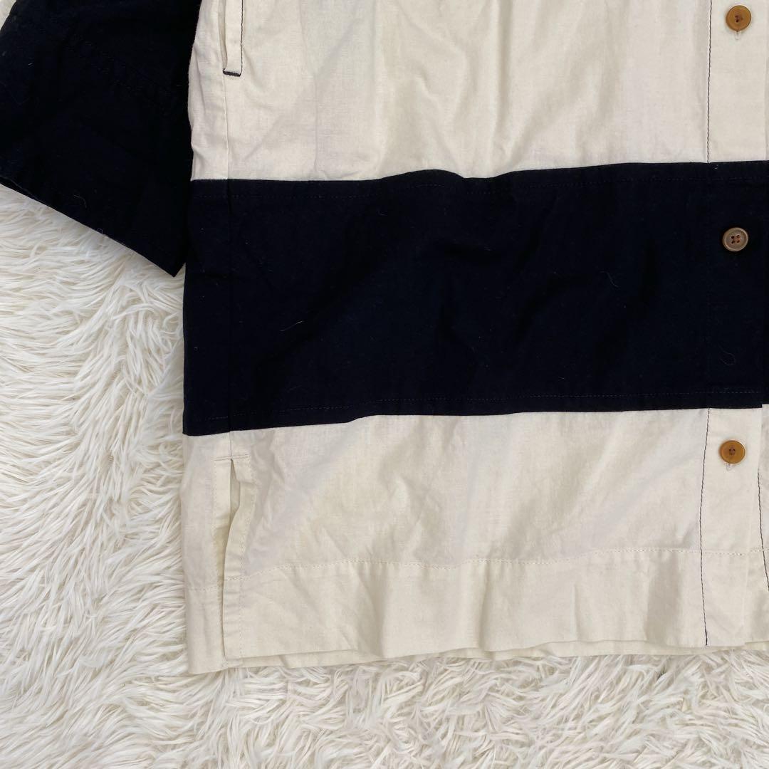 ヴィヴィアンウエストウッド ビッグストライプフーディーシャツドレス ボーダー