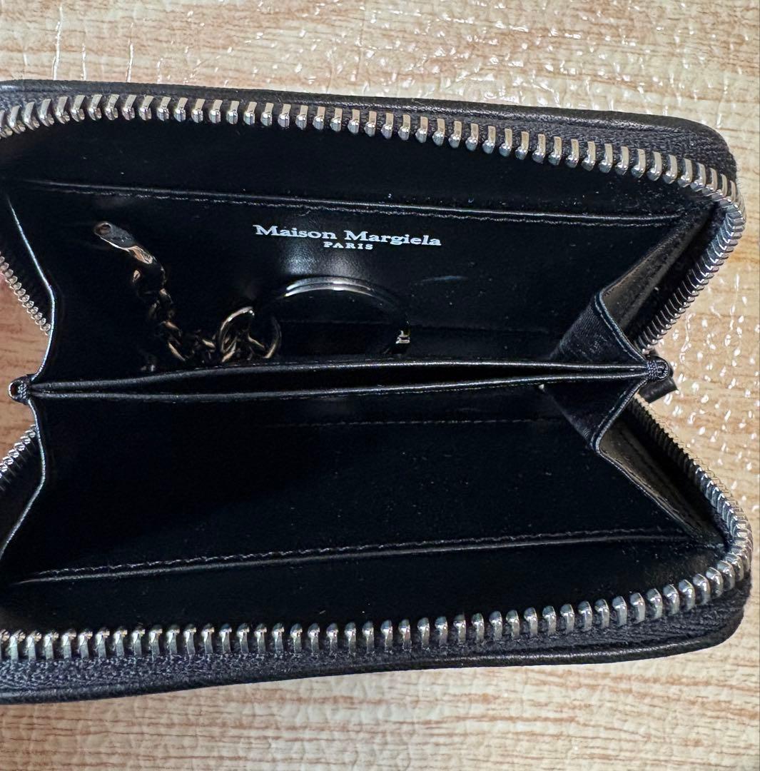 レザー ケース 黒 ボタン付き