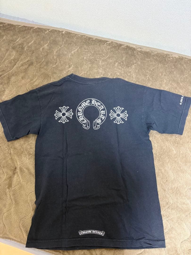 Chrome Hearts 黒 Tシャツ ポケット付き