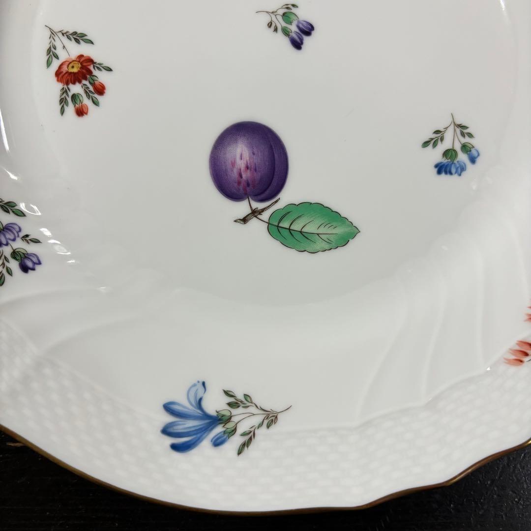 リチャードジノリ　イタリアンフルーツ(ベッキオフルーツ)24cm　残り2枚セット