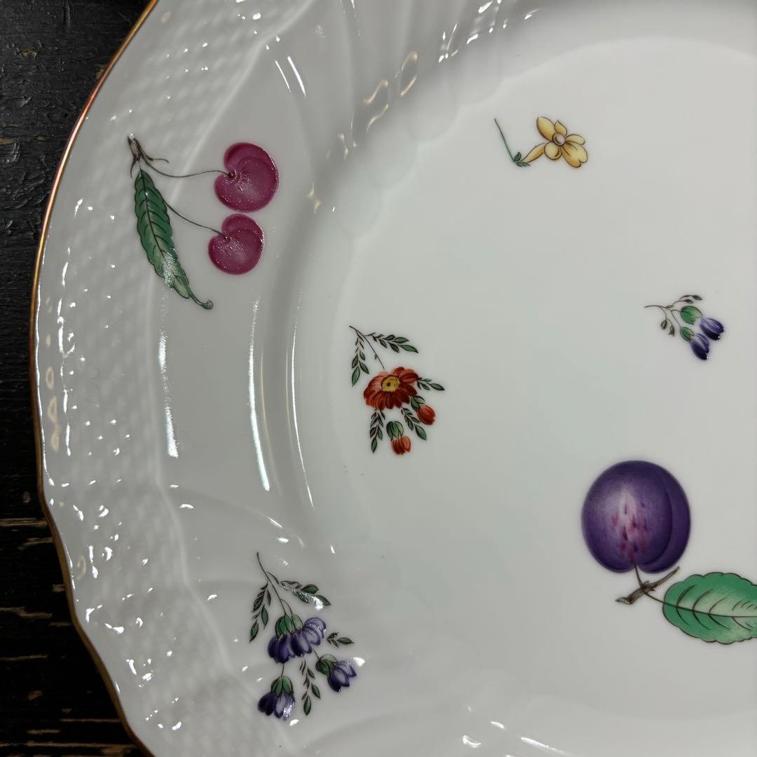 リチャードジノリ　イタリアンフルーツ(ベッキオフルーツ)24cm　残り2枚セット