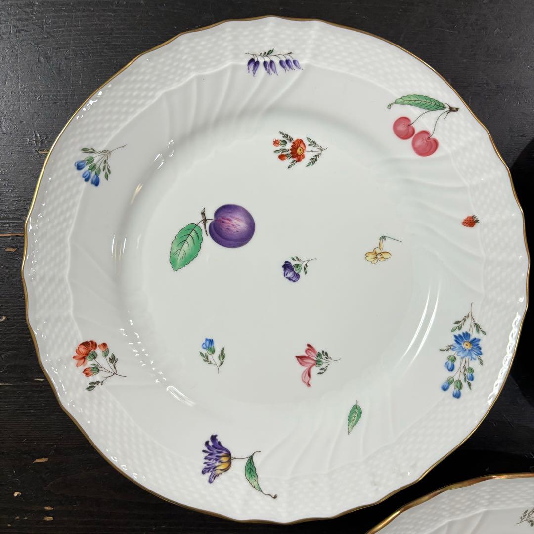 リチャードジノリ　イタリアンフルーツ(ベッキオフルーツ)24cm　残り2枚セット