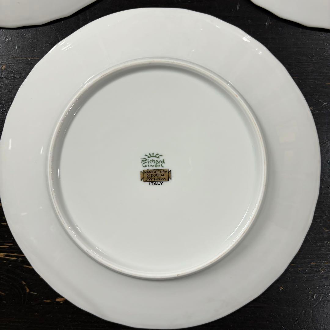 リチャードジノリ　イタリアンフルーツ(ベッキオフルーツ)24cm　残り2枚セット