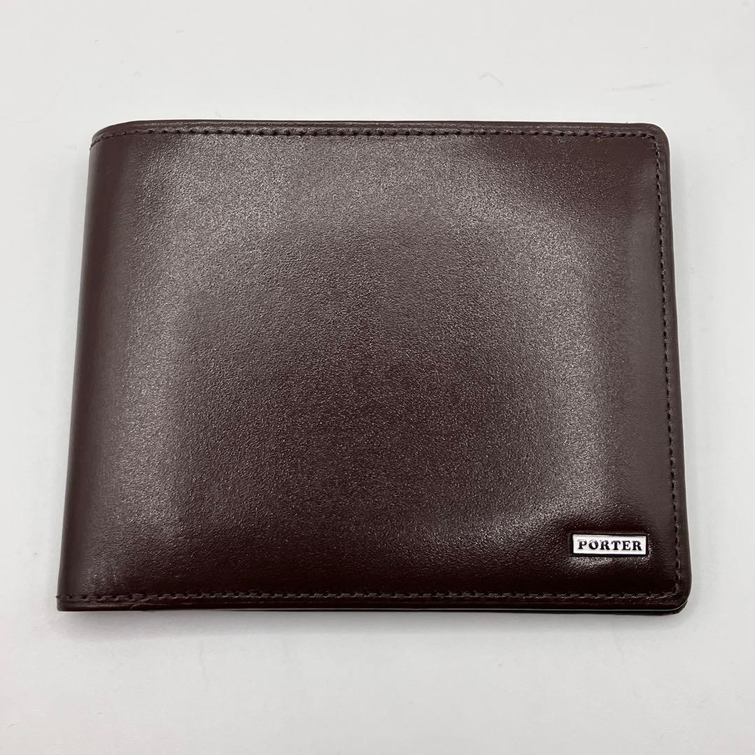 ☆新品☆ 吉田カバン PORTER SHEEN 二つ折り財布 札入れ カード入れ