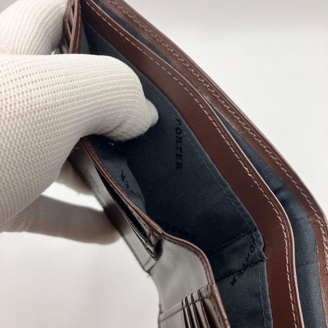 ☆新品☆ 吉田カバン PORTER SHEEN 二つ折り財布 札入れ カード入れ