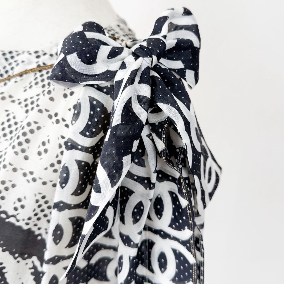 CHANEL クルーズコレクション ライオン ココ柄チュニック ミニワンピース