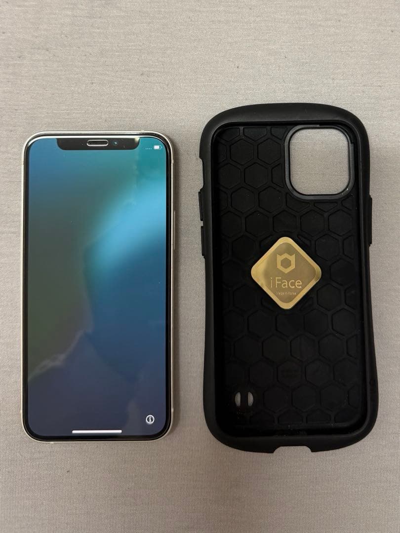 iPhone 12 mini iFaceケース、フィルム付き