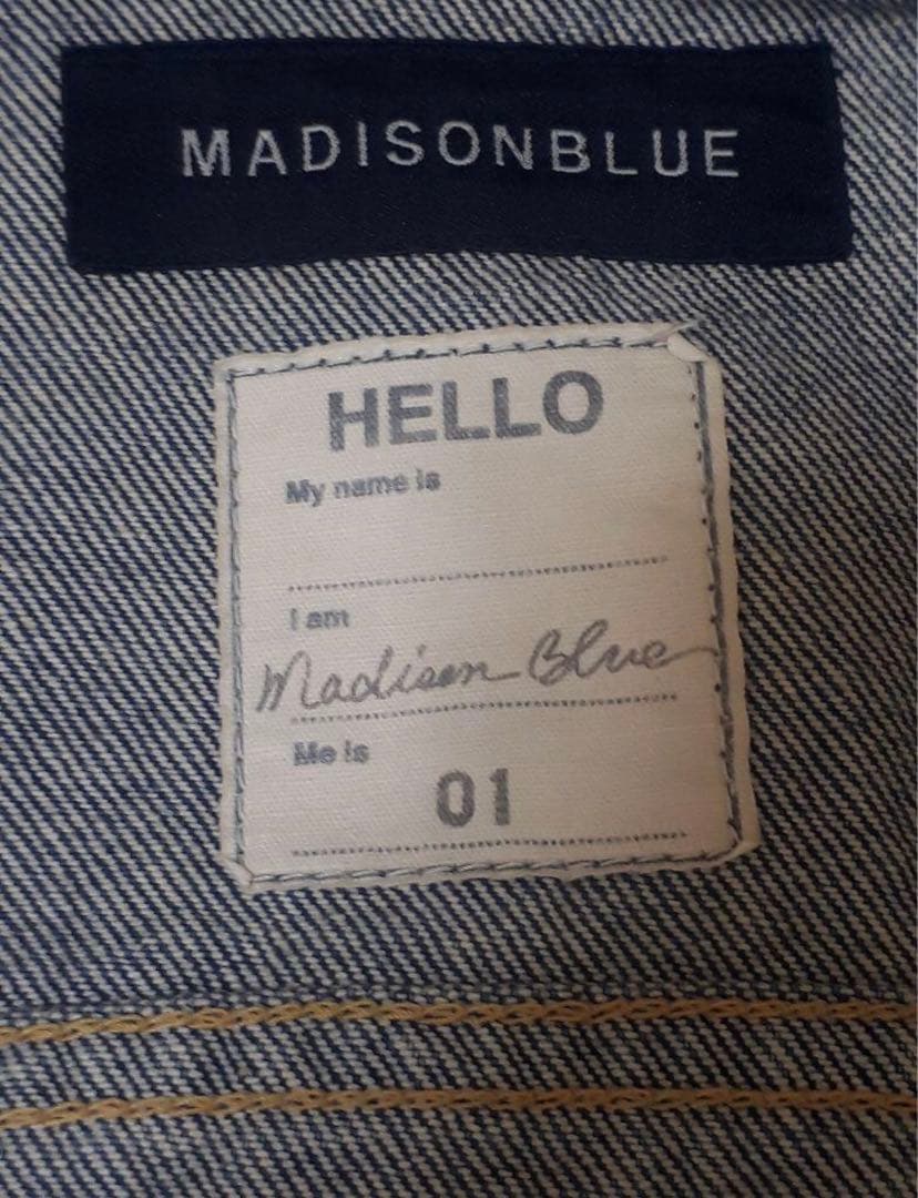 MADISON BLUE CRASHEDジャケット美品