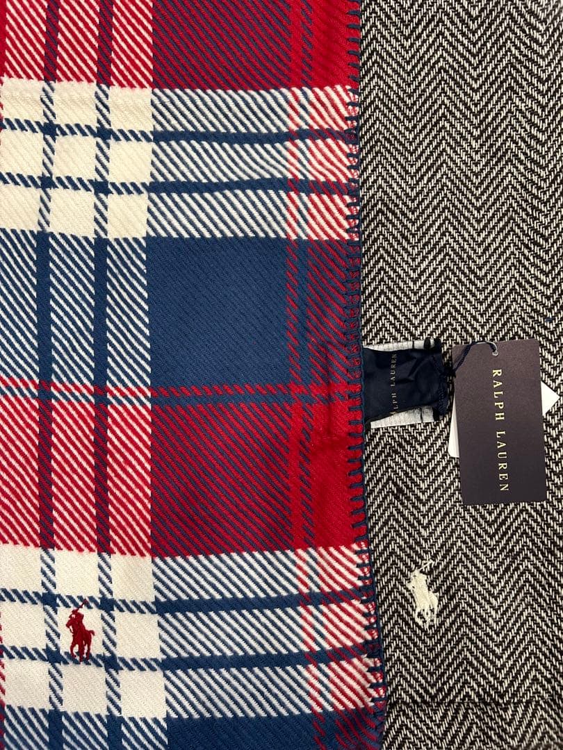 新品★ラルフローレン★ブランケット★箱付き★タグ付き★2枚セット★膝掛け