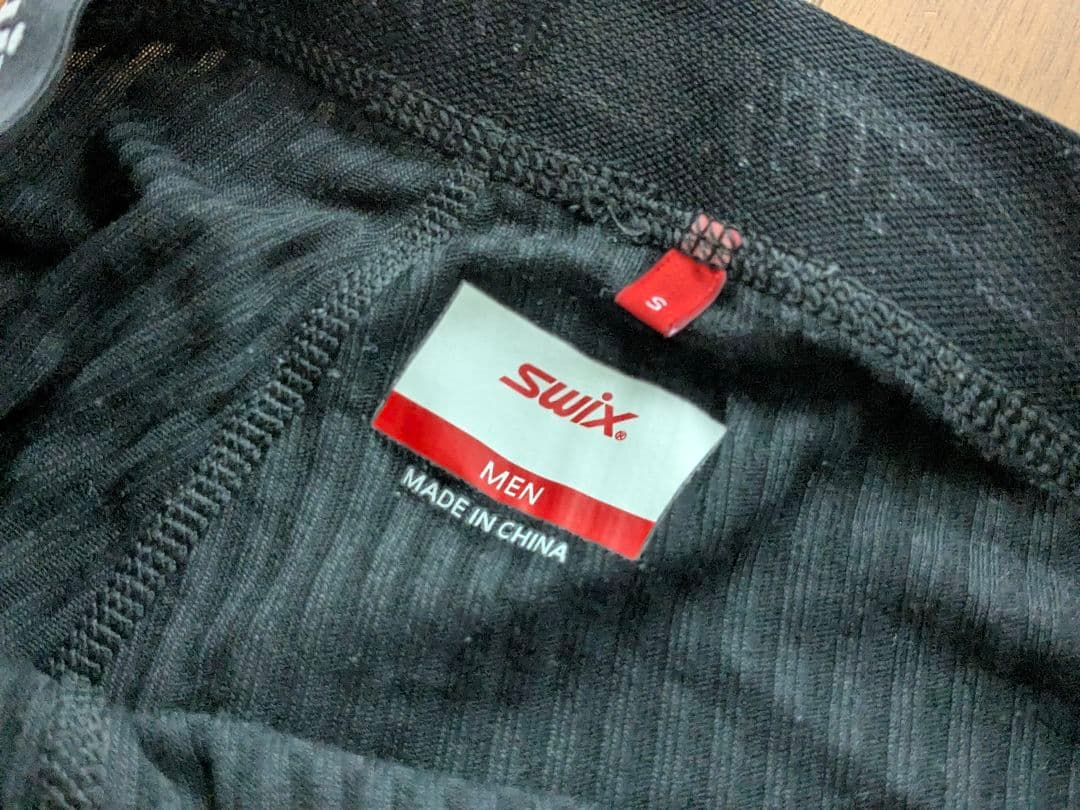 Swix ベースレイヤー ウィンドストッパー 上下セット クロスカントリースキー