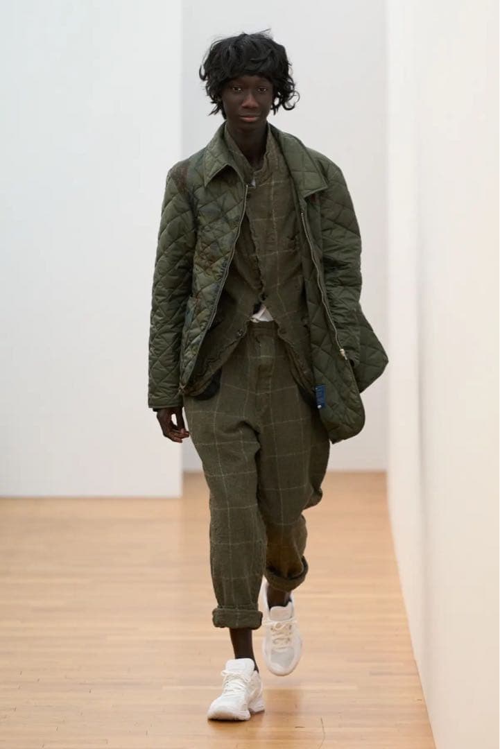 Men’s Window Pane Check Jacket