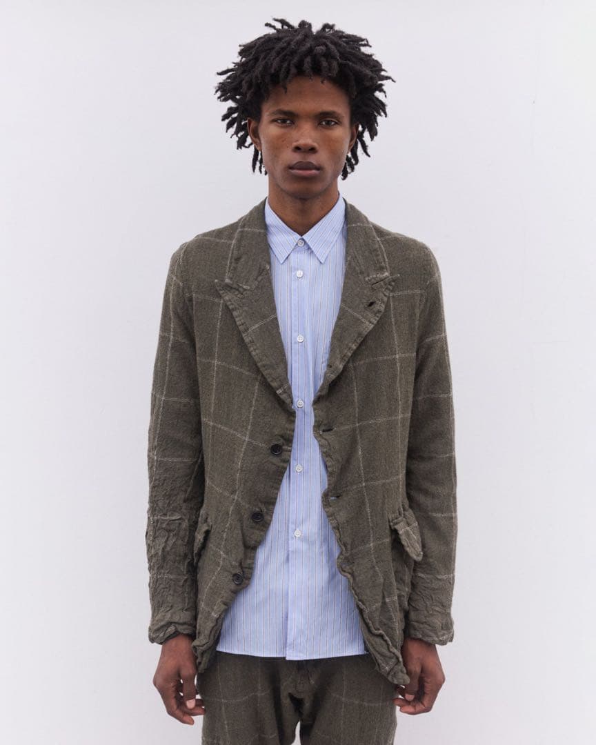 Men’s Window Pane Check Jacket