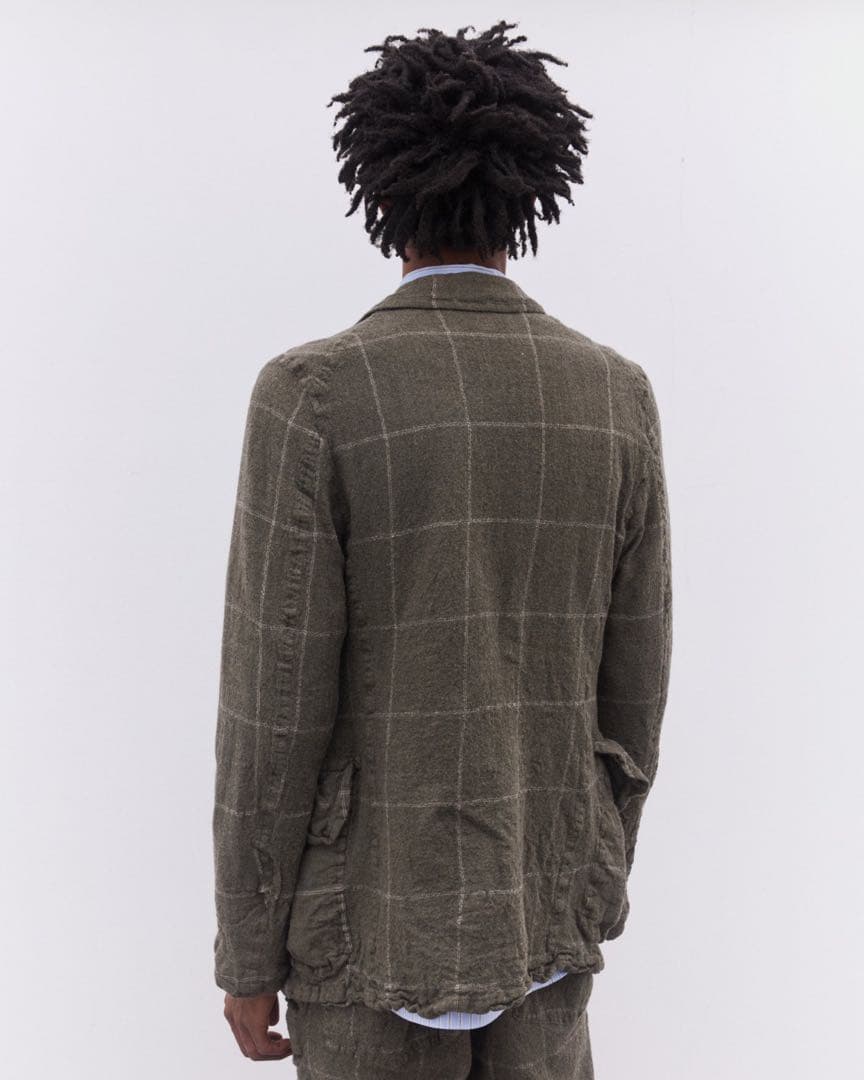 Men’s Window Pane Check Jacket