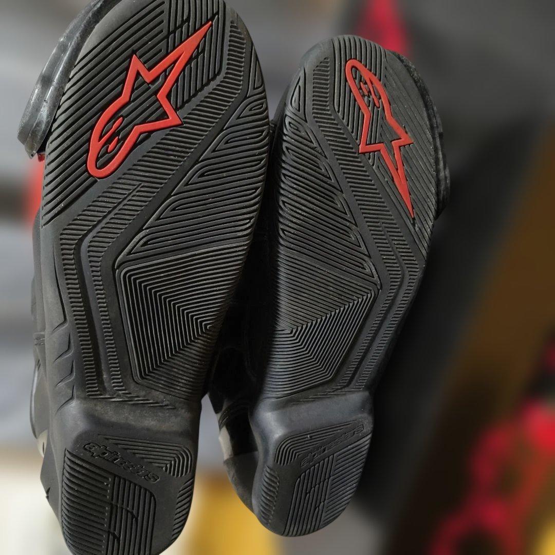 Alpinestars SMX-6 バイク用ブーツ ブラック/レッド