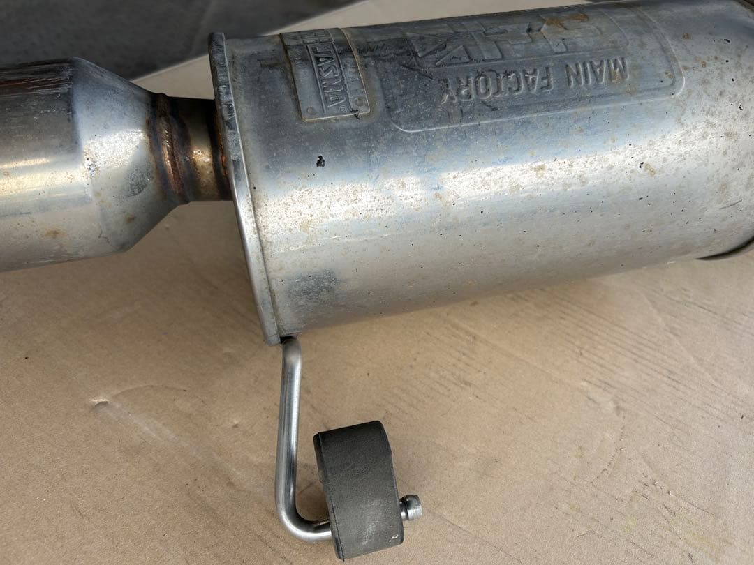 マーチ　AK１２　フジツボ　マフラー　FIJITSUBO