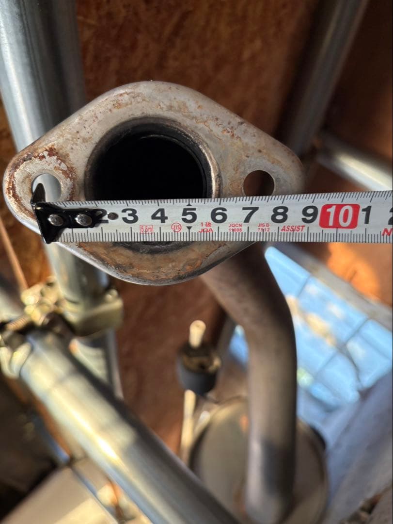 マーチ　AK１２　フジツボ　マフラー　FIJITSUBO