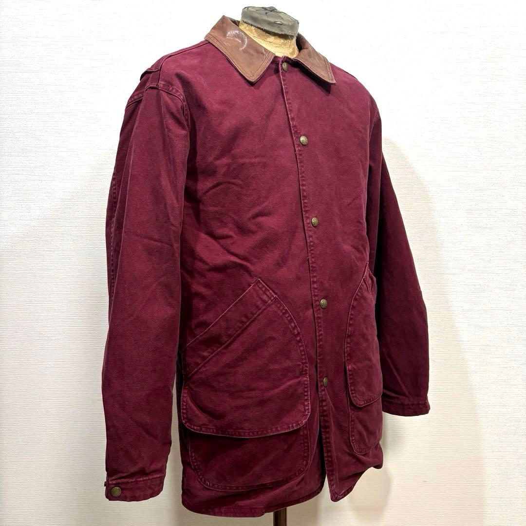 S 雰囲気◎ 90s USA製 ウールリッチ ダック ハンティング ジャケット