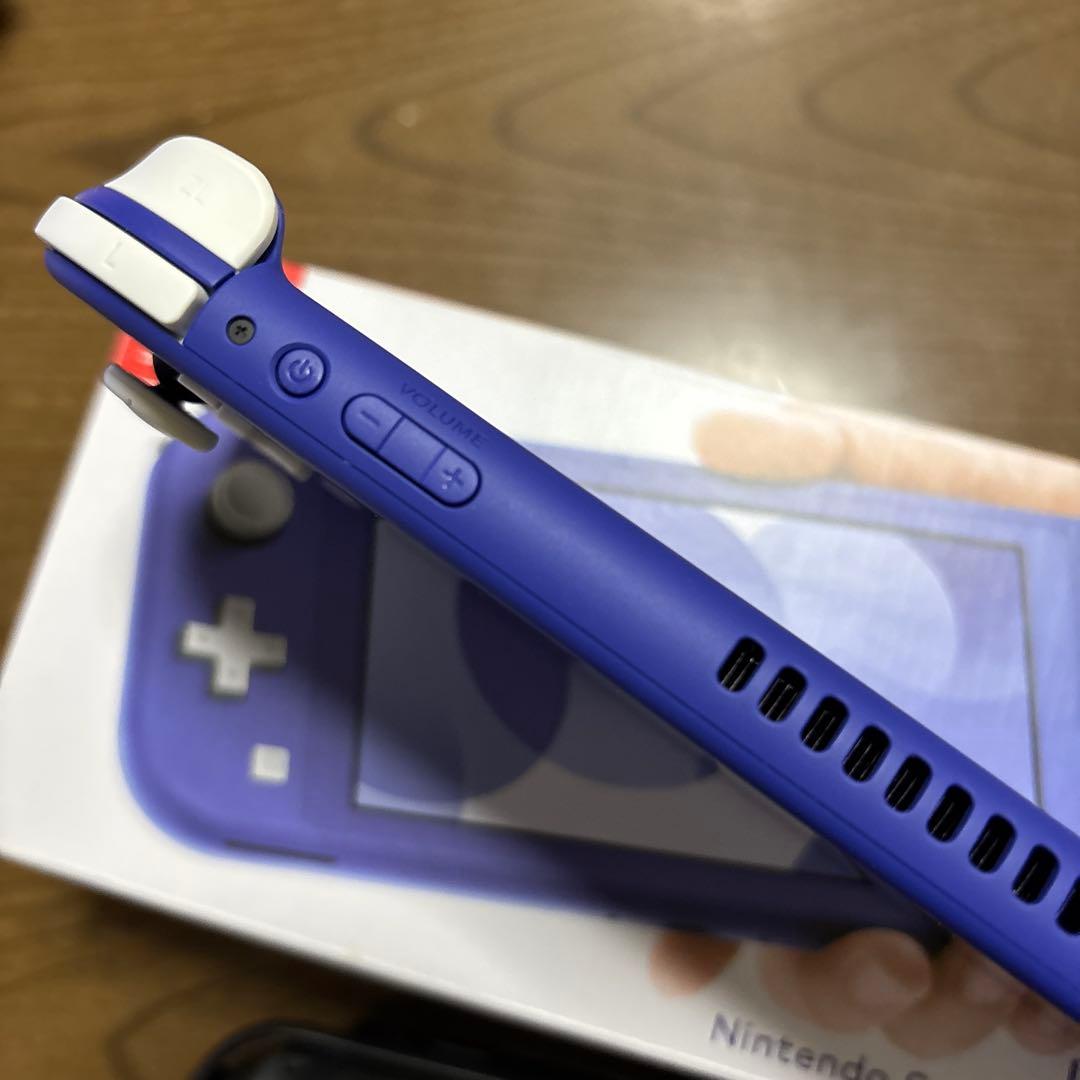 Nintendo Switch Lite ブルー 本体 超美品 完備品 ケース付