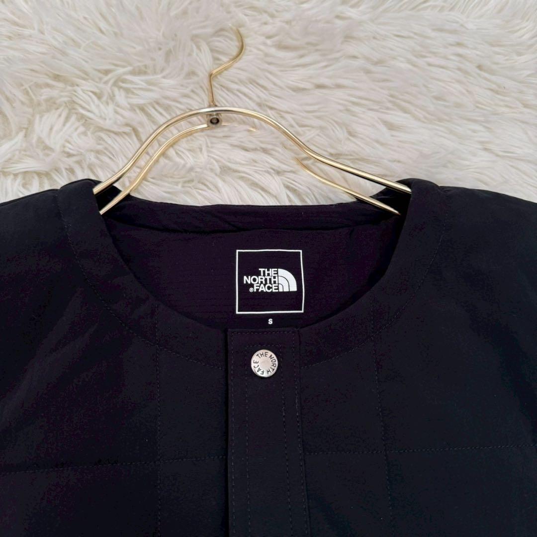 《良品》THE NORTH FACE 中綿ベスト ブラック S カジュアル