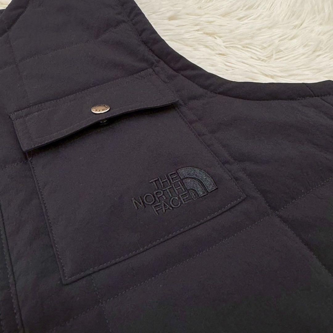 《良品》THE NORTH FACE 中綿ベスト ブラック S カジュアル