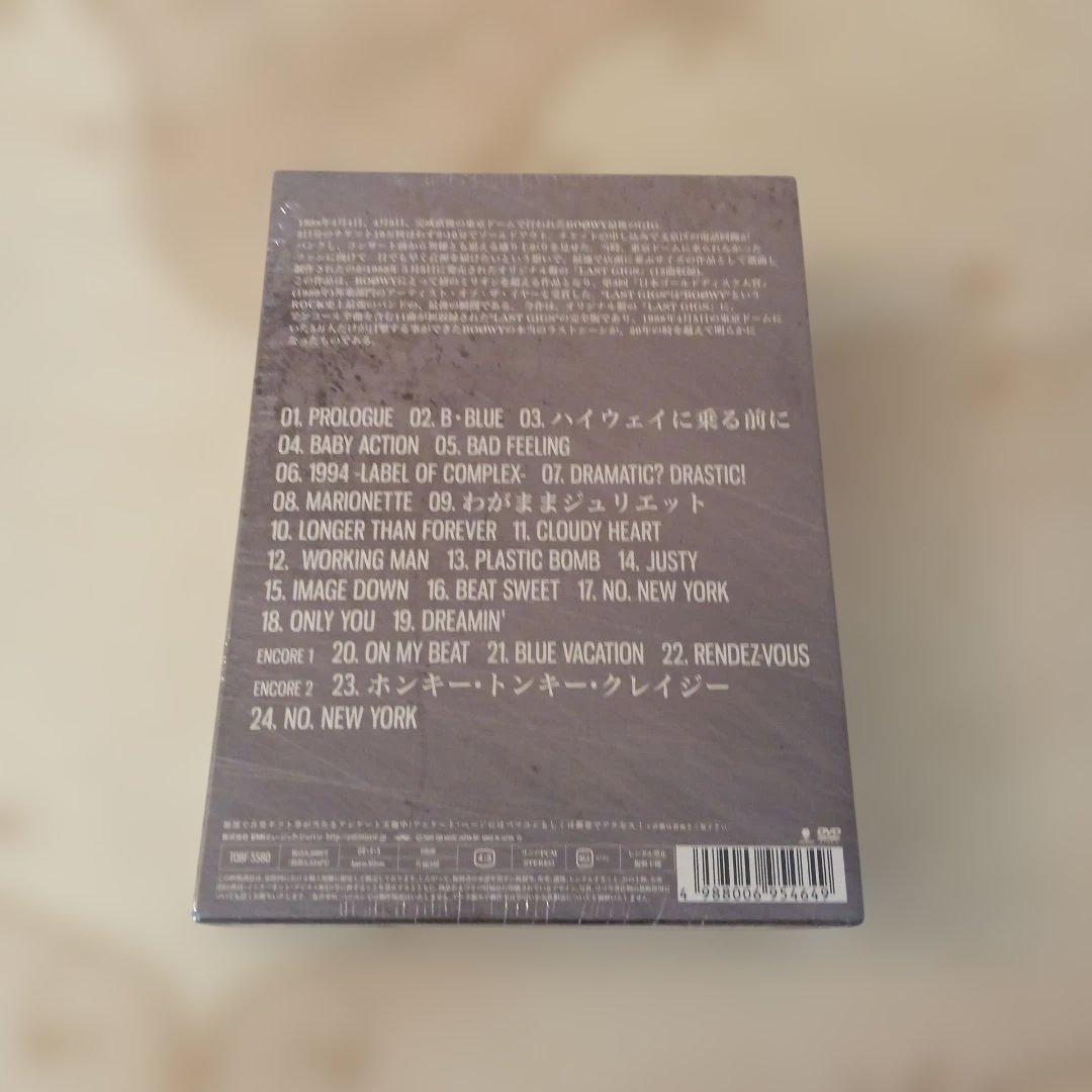 BOØWY LAST GIGS COMPLETE 含むDVD 2セット新品未開封
