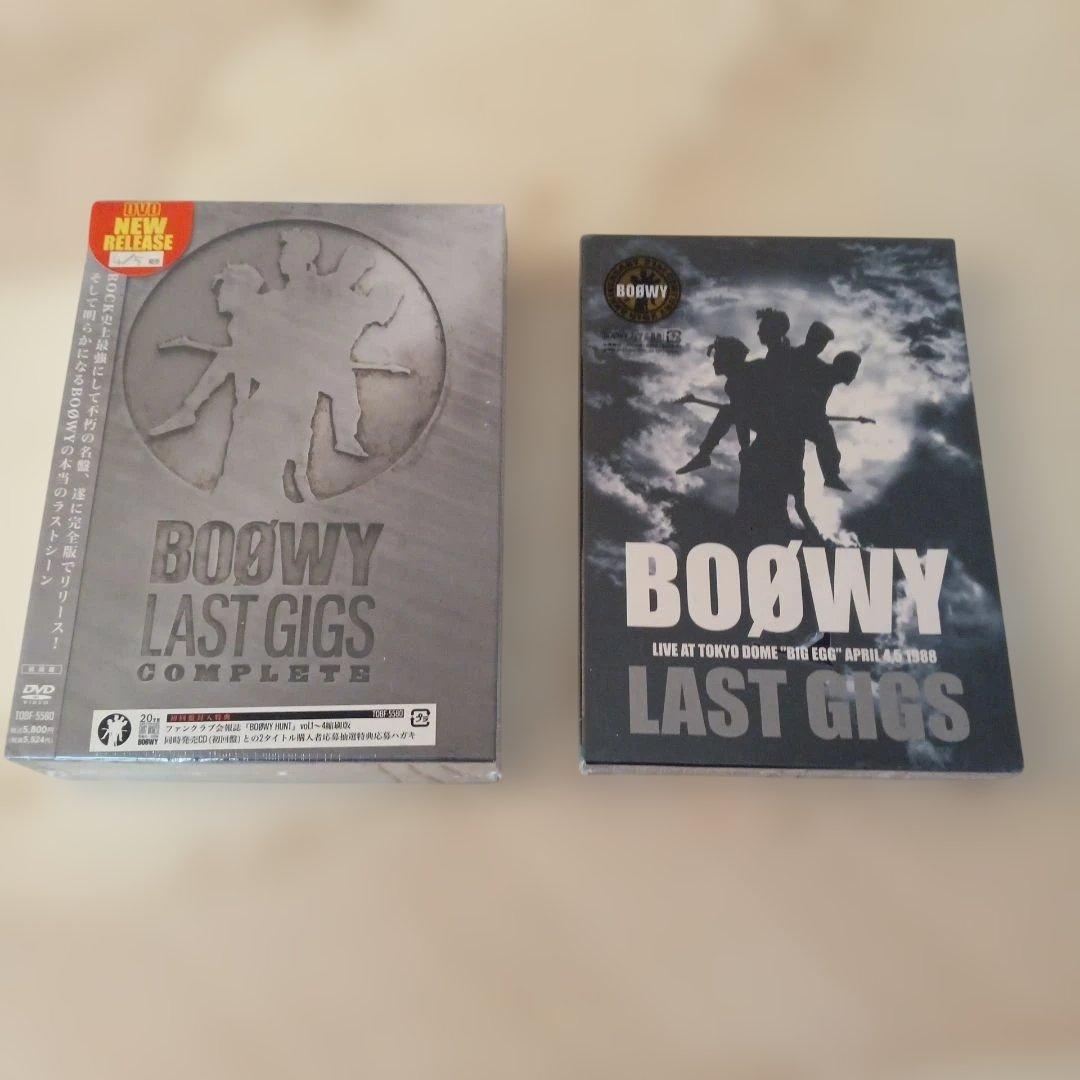 BOØWY LAST GIGS COMPLETE 含むDVD 2セット新品未開封