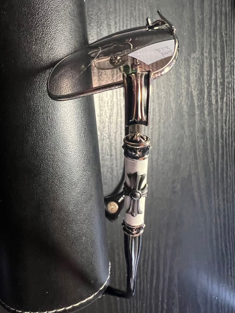 メンズ サングラス メタルフレーム グレー レンズ 装飾的デザイン