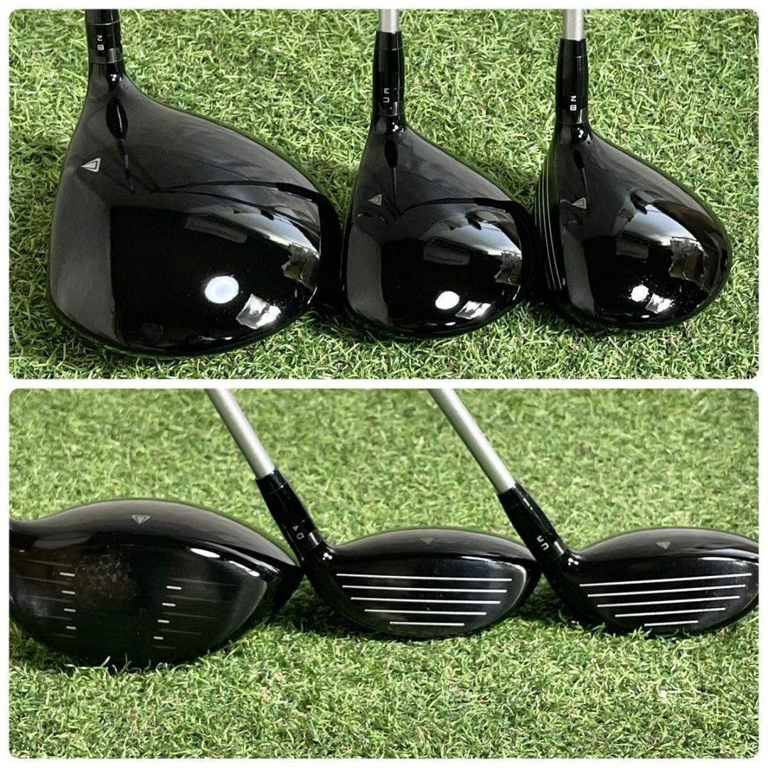 【貴重なレフティ】タイトリストTS1 TS2 ゴルフクラブセット 11本 S 左