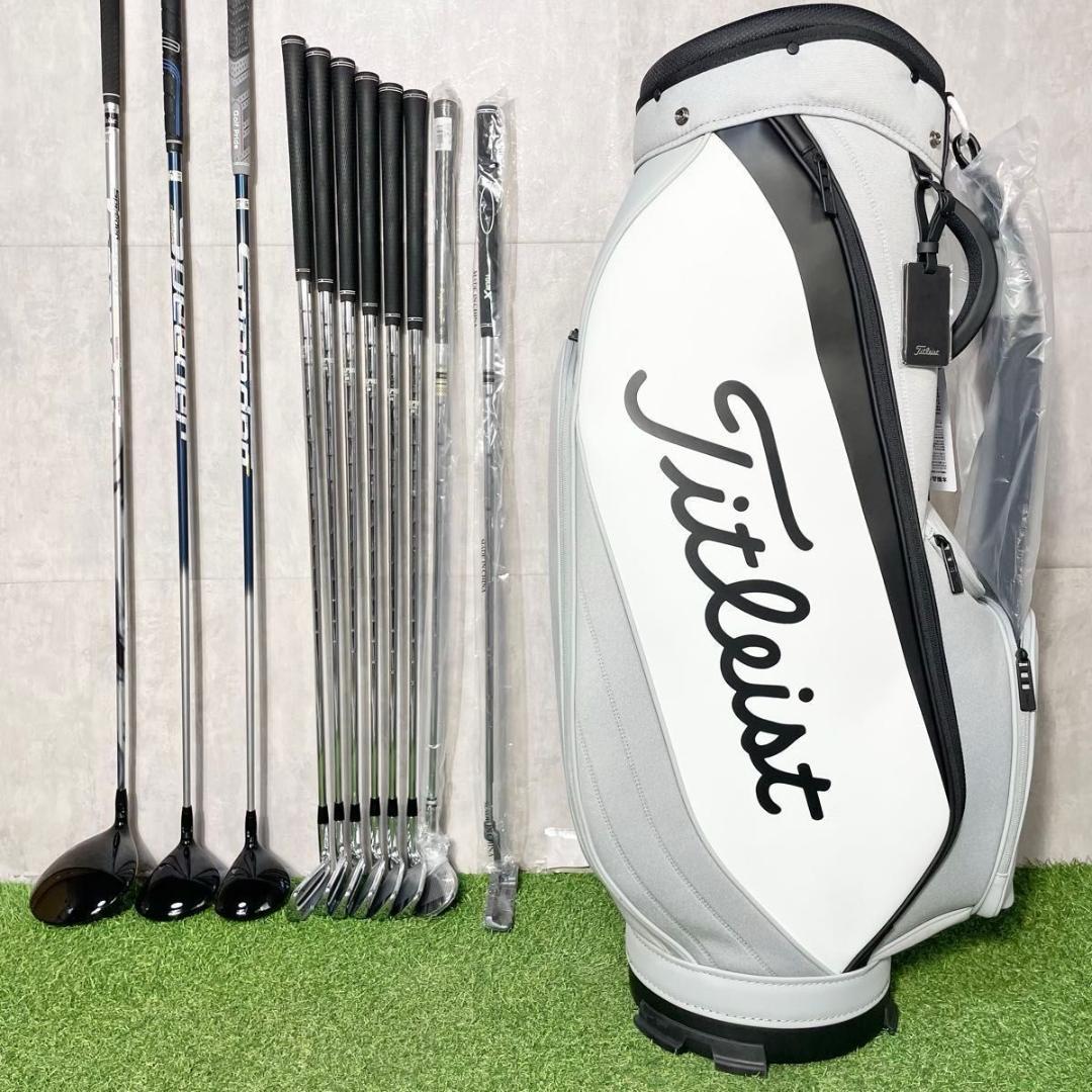 【貴重なレフティ】タイトリストTS1 TS2 ゴルフクラブセット 11本 S 左
