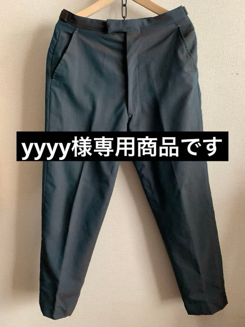 ⚫️yyyy商品 スラックス　60s 玉虫　ダークグリーン　ヴィンテージ