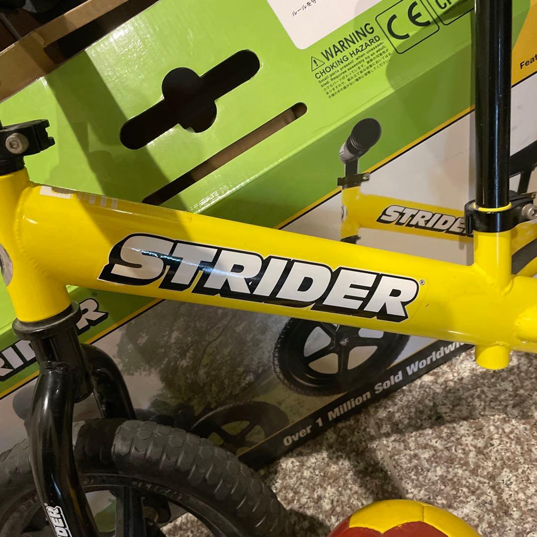 2 STRIDER ストライダー　バランスバイク　スポーツモデル　イエロー