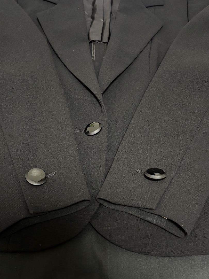 Yves Saint Laurent ブラック テーラードジャケット