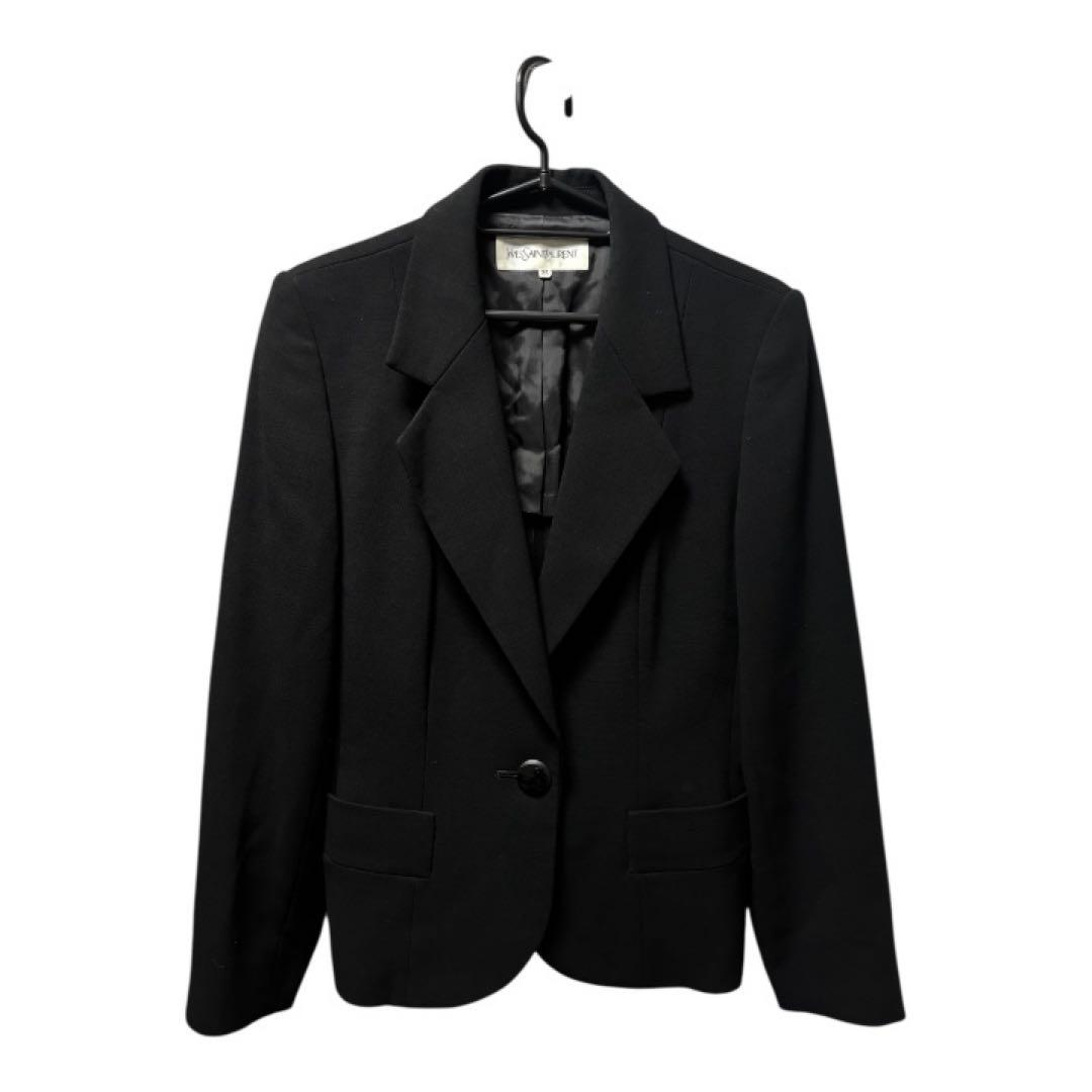 Yves Saint Laurent ブラック テーラードジャケット
