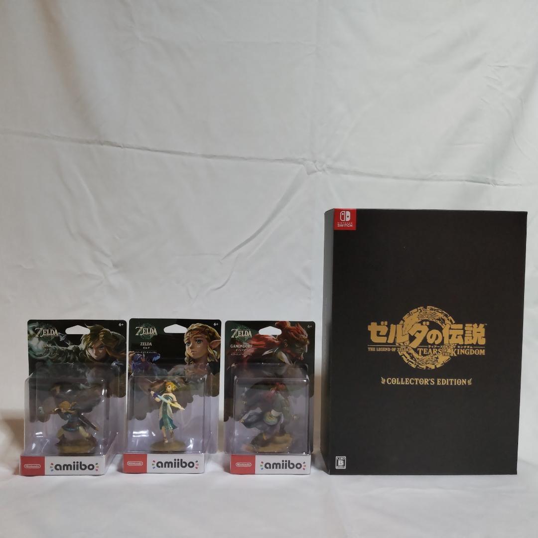 j*e様 ティアーズ オブ ザ キングダム コレクターズエディション+アミーボ３