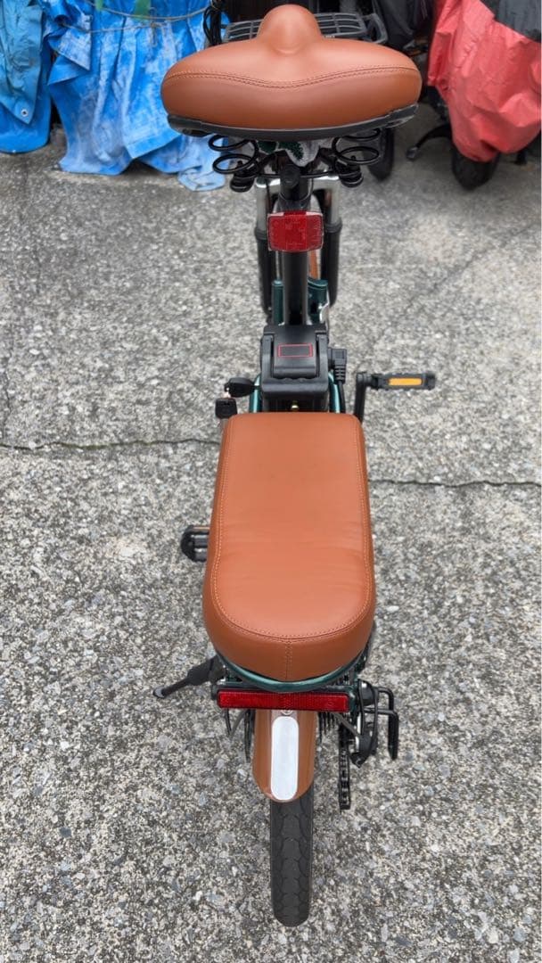 電動アシスト自転車 グリーン 引取限定