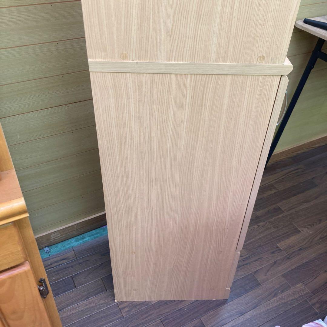 美品　食器棚 スリム食器棚 キッチン収納 タワーラック ¥