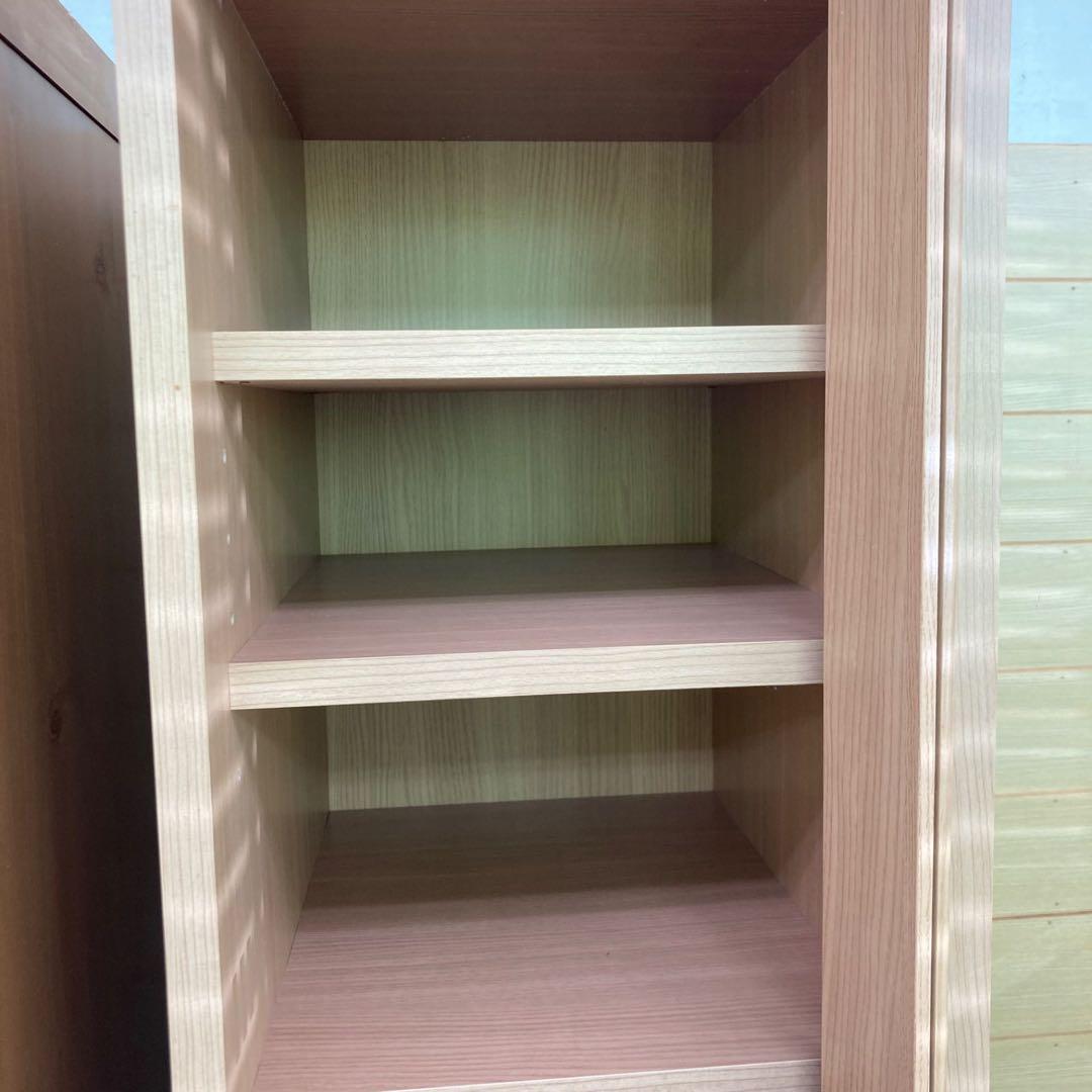 美品　食器棚 スリム食器棚 キッチン収納 タワーラック ¥