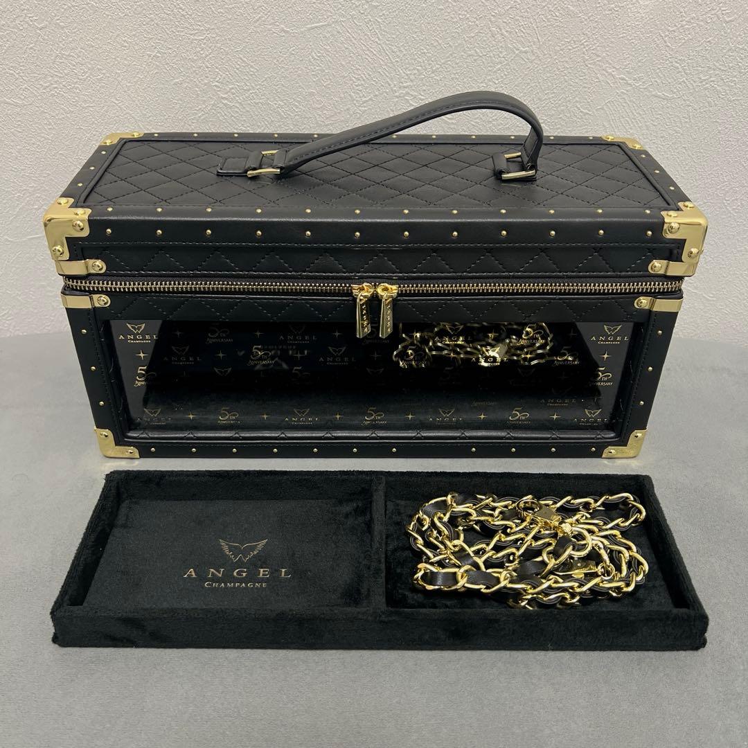 エンジェル シャンパン 5周年記念 anniversary ジップレザー ケース