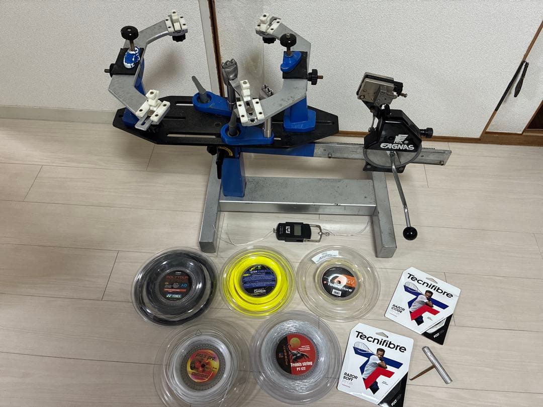 イグナス ガット張り機 ガットロール付き