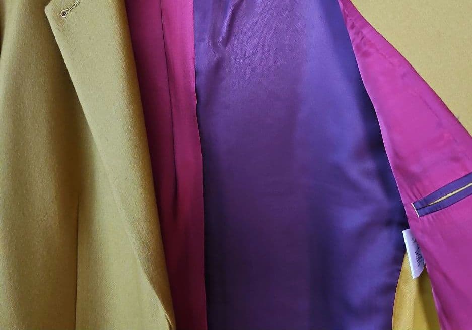 Paul Smith イエロー チェスターコート　サイズ44L