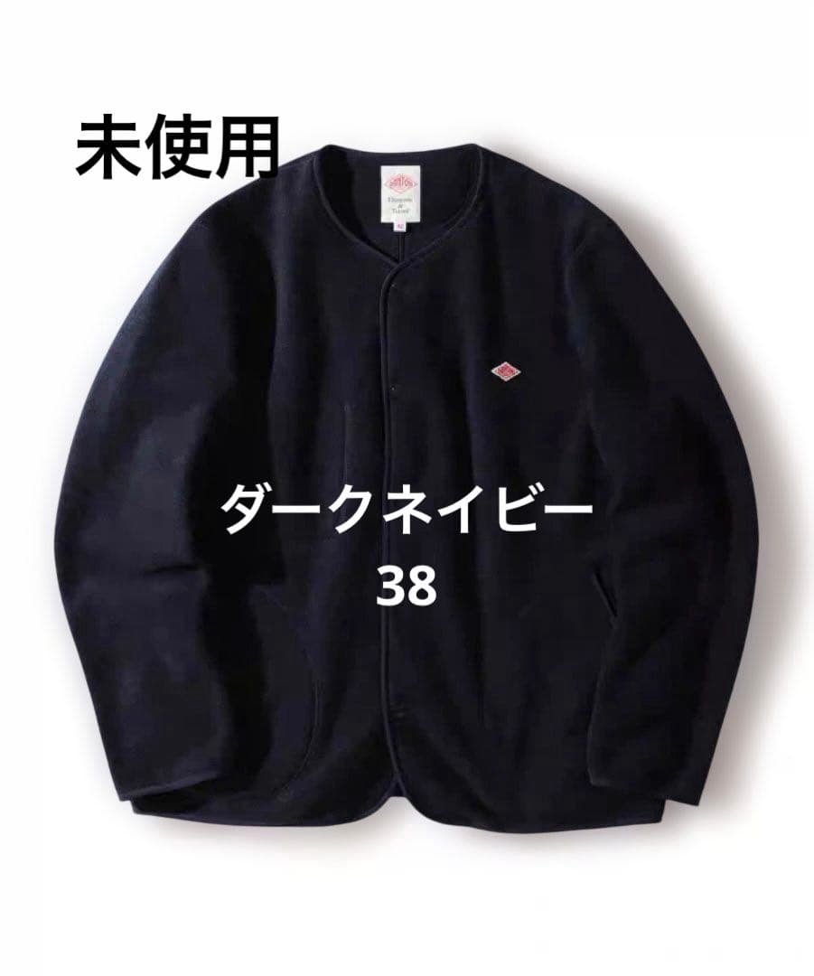 未使用　ダントン　フリースジャケット ダークネイビー38L