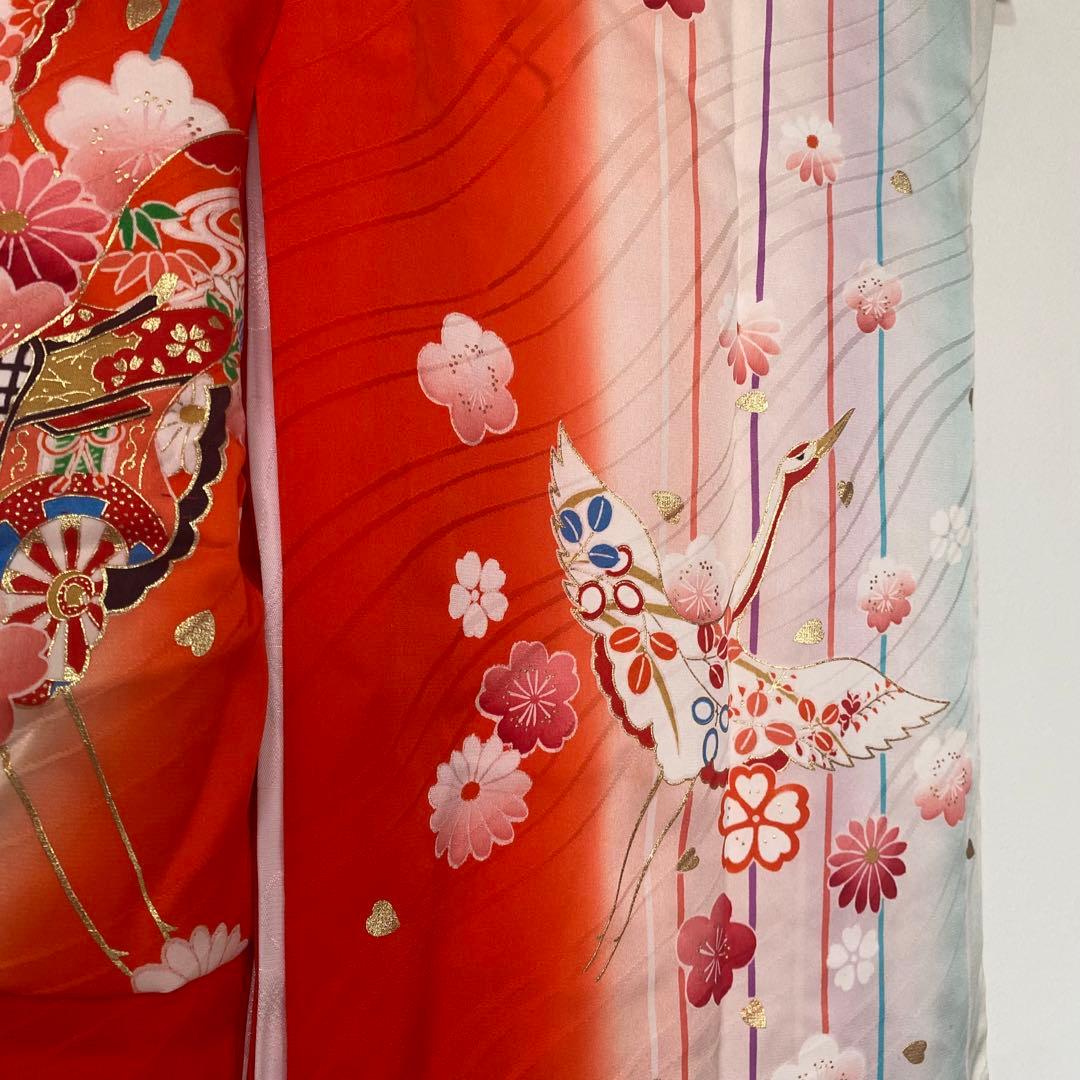 正絹★美品　七五三　3才　着物と被布と襦袢の3セット