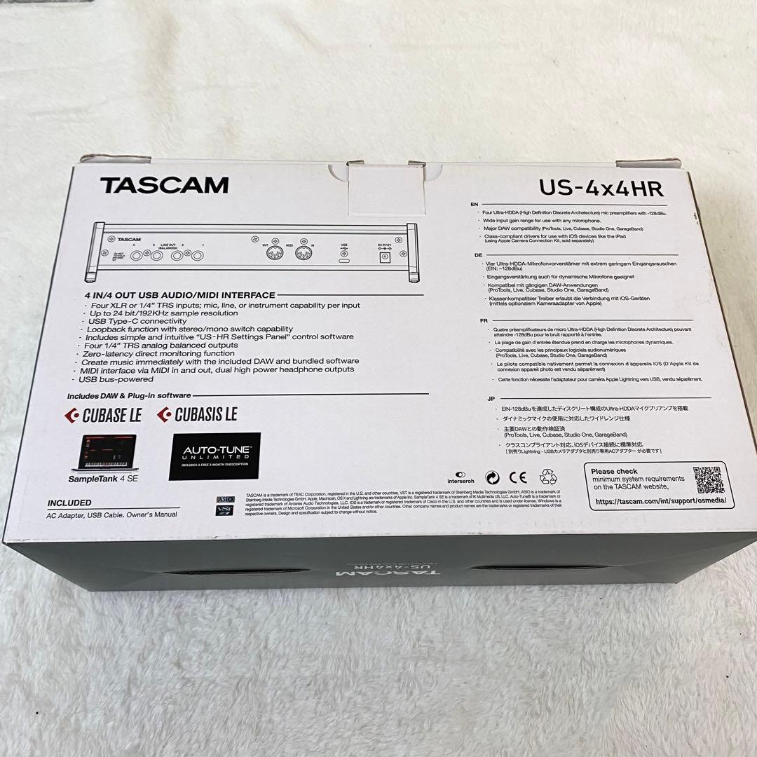 たくと様お取り置き 新品未使用　TASCAM US-4×4 HR